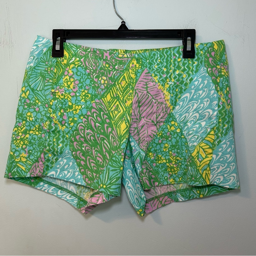 Lilly Pulitzer Deenie Sun Dance Print Shorts Size 8